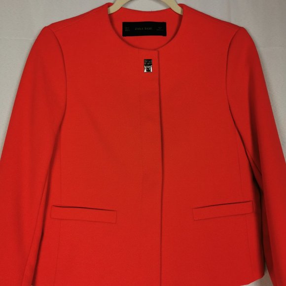 Zara Business Casual Cardigan Blazer - Picture 2 of 4